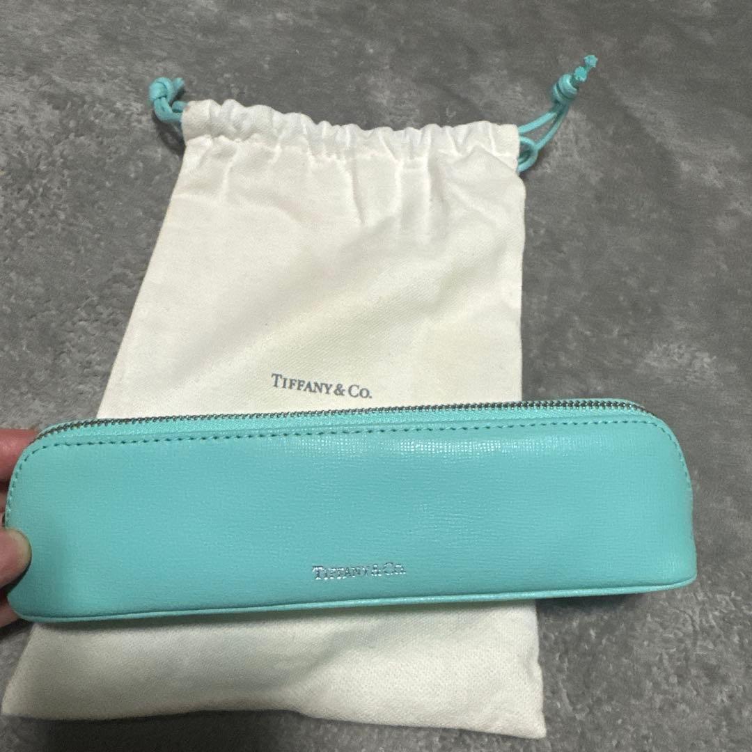 【袋付：新品未使用】ティファニーペンケース