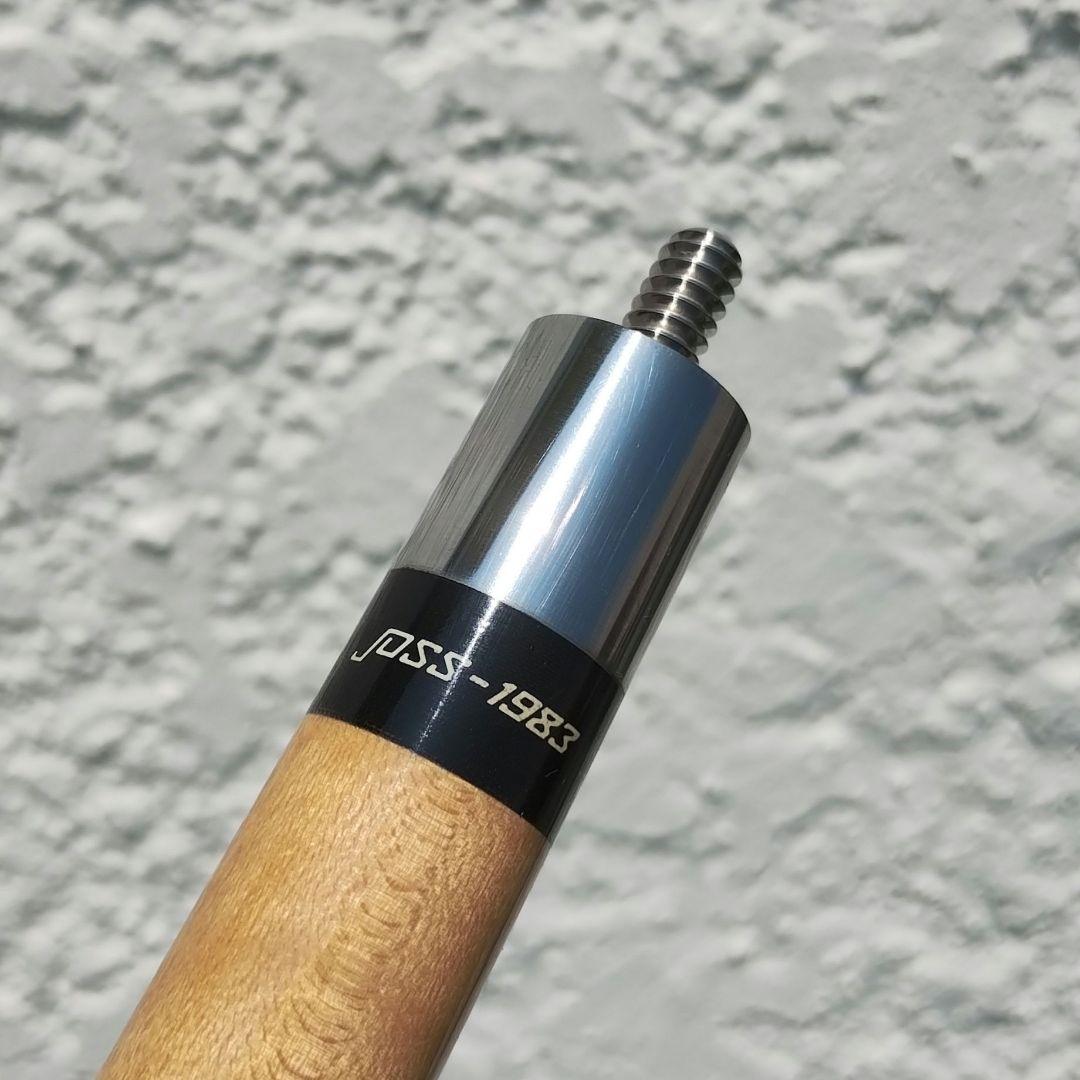 ビリヤード JOSS Custom Cues 1983 White Letter Logo