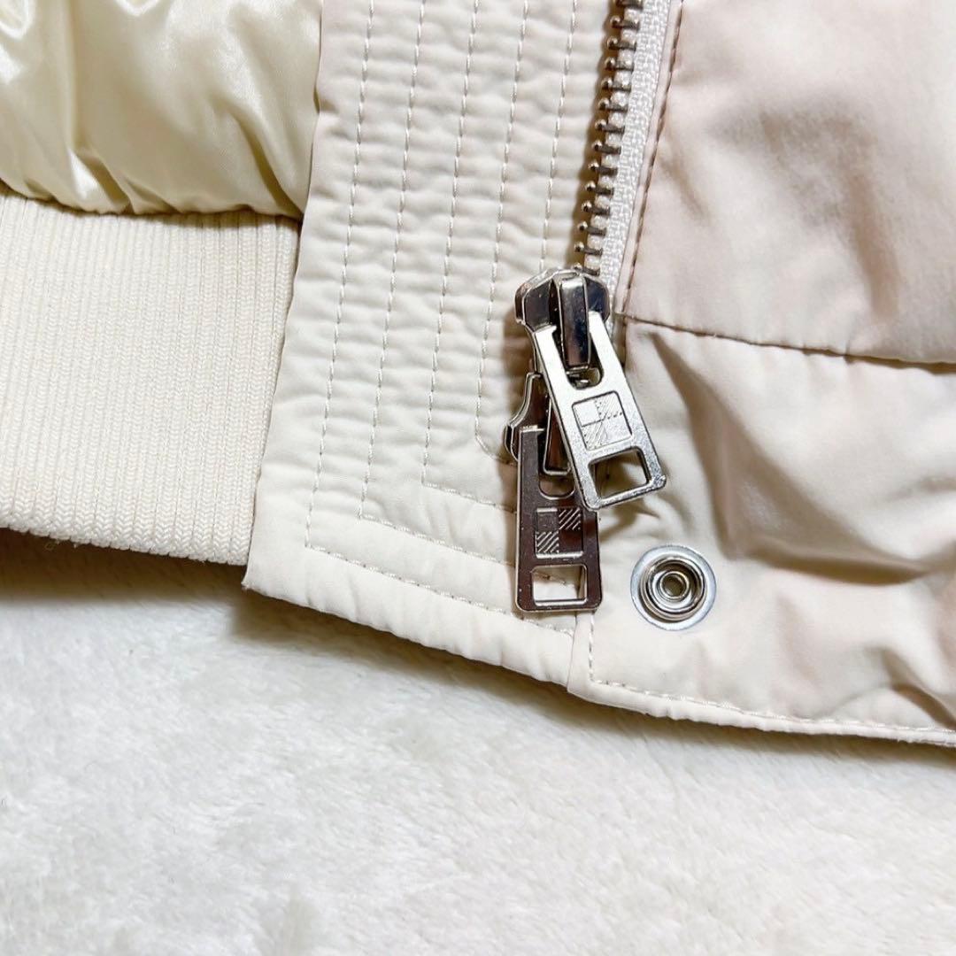 未使用級美品✨　ウールリッチ　ダウンジャケット　リュクス　ボンバー　ホワイト