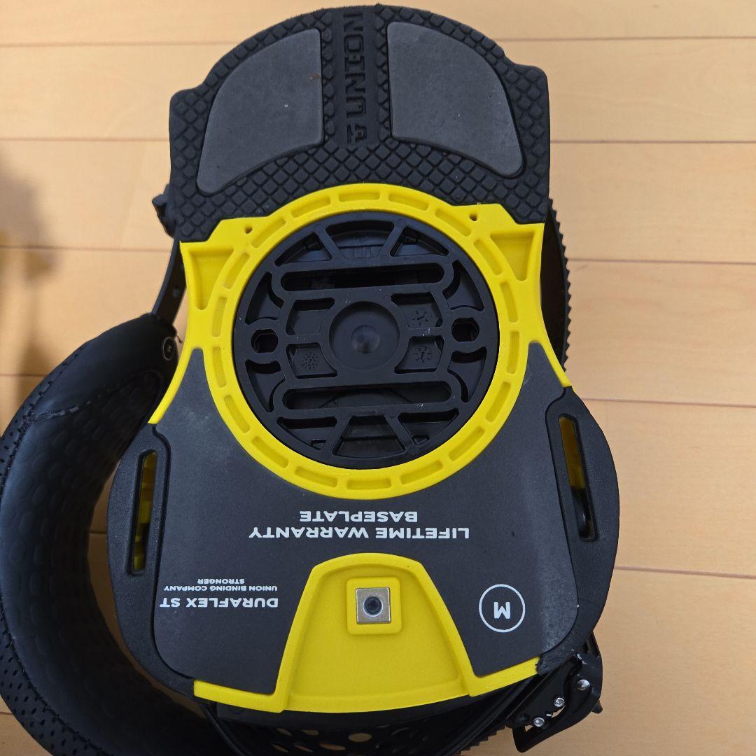 UNION FORCE スノーボード ビンディング イエロー/ブラック