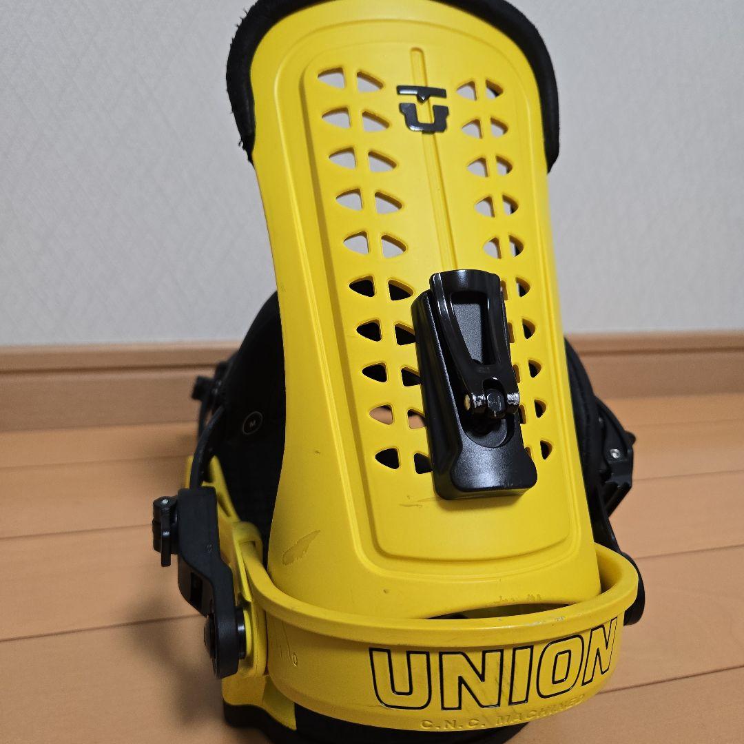 UNION FORCE スノーボード ビンディング イエロー/ブラック