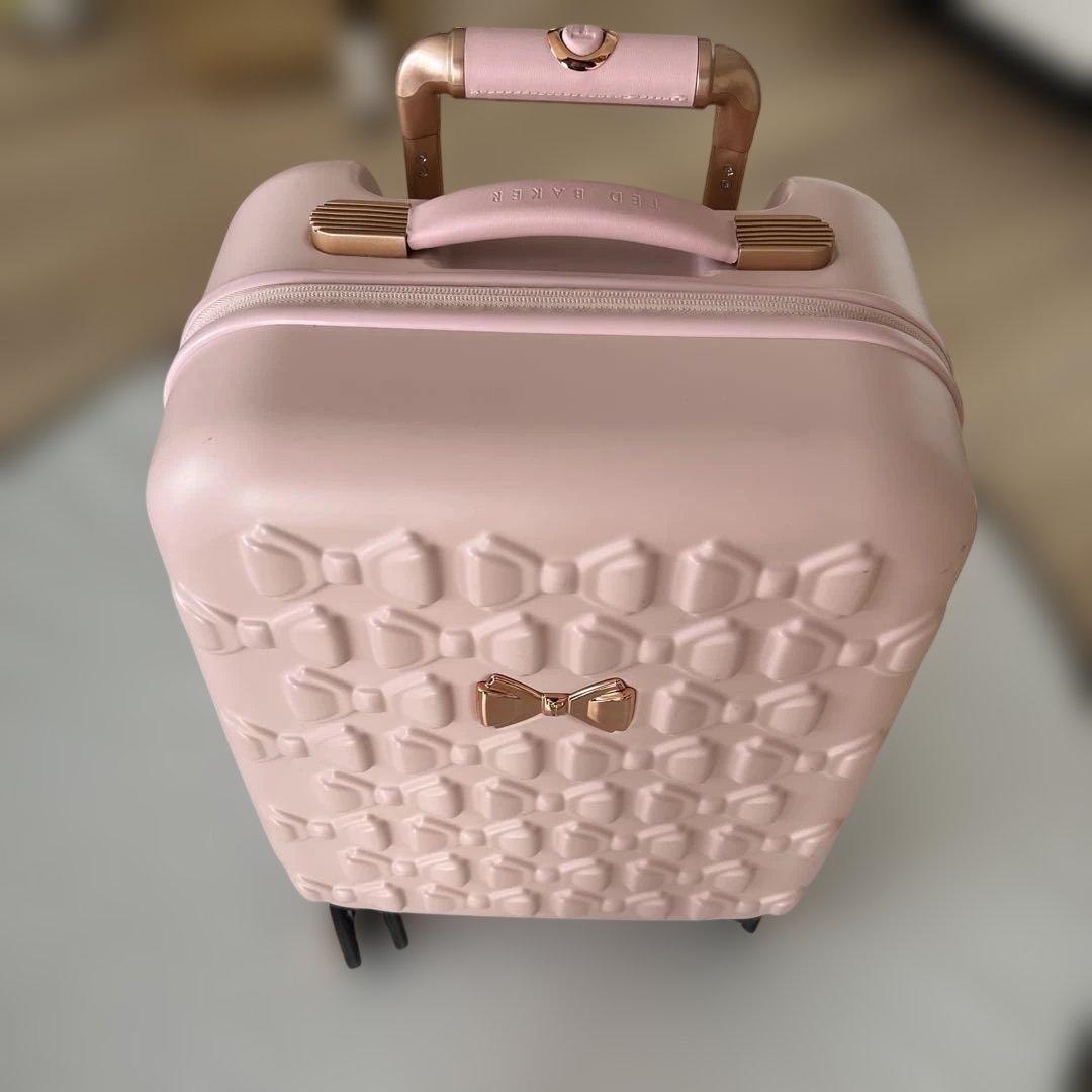 TED BAKER キャリーバッグ ピンク　機内持込スーツケース