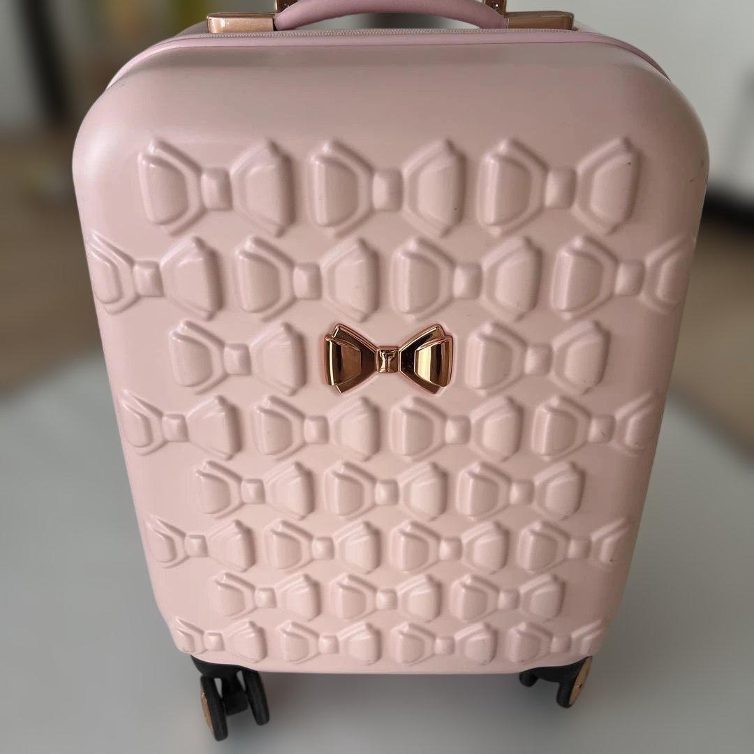TED BAKER キャリーバッグ ピンク　機内持込スーツケース