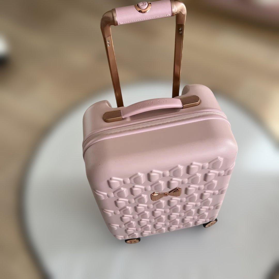 TED BAKER キャリーバッグ ピンク　機内持込スーツケース