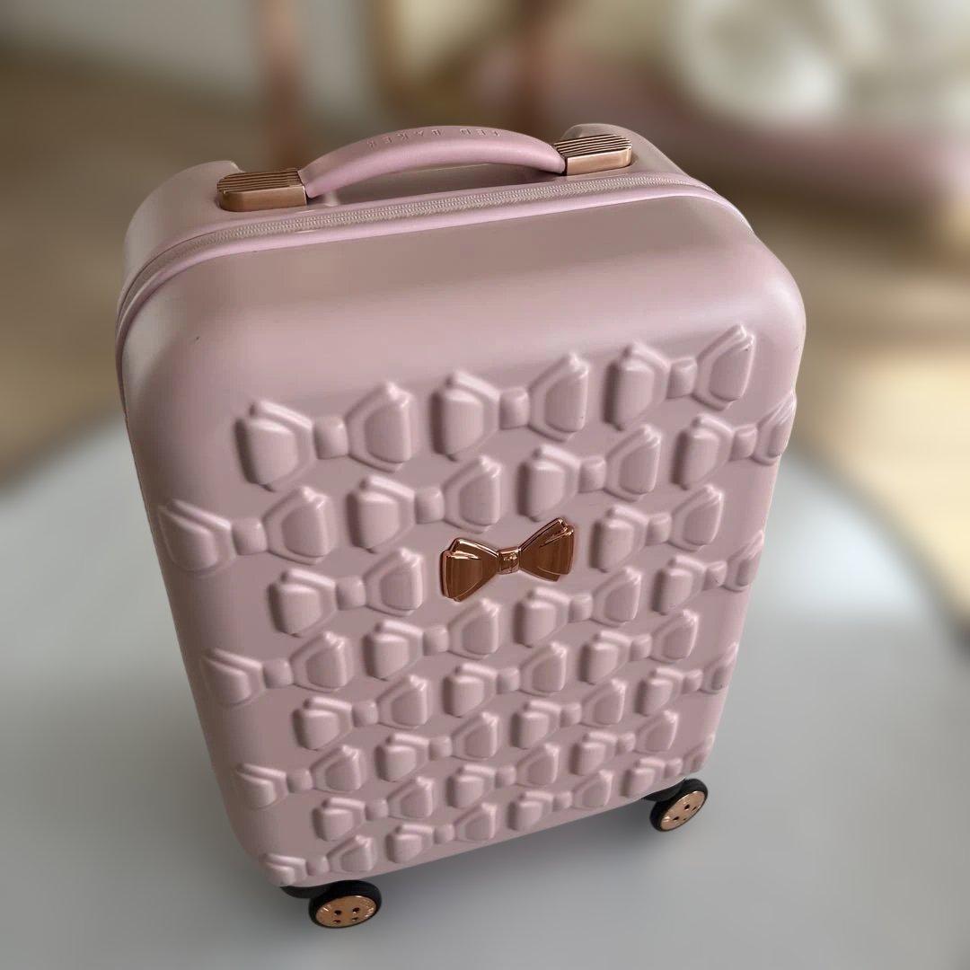 TED BAKER キャリーバッグ ピンク　機内持込スーツケース