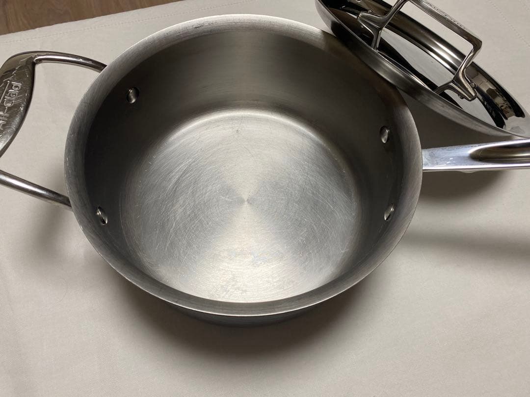 【一生もの】All-Clad D5 ステンレススチール 片手鍋