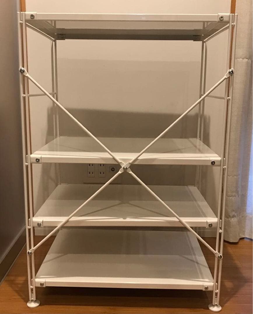 無印良品　スチールユニットシェルフ　小