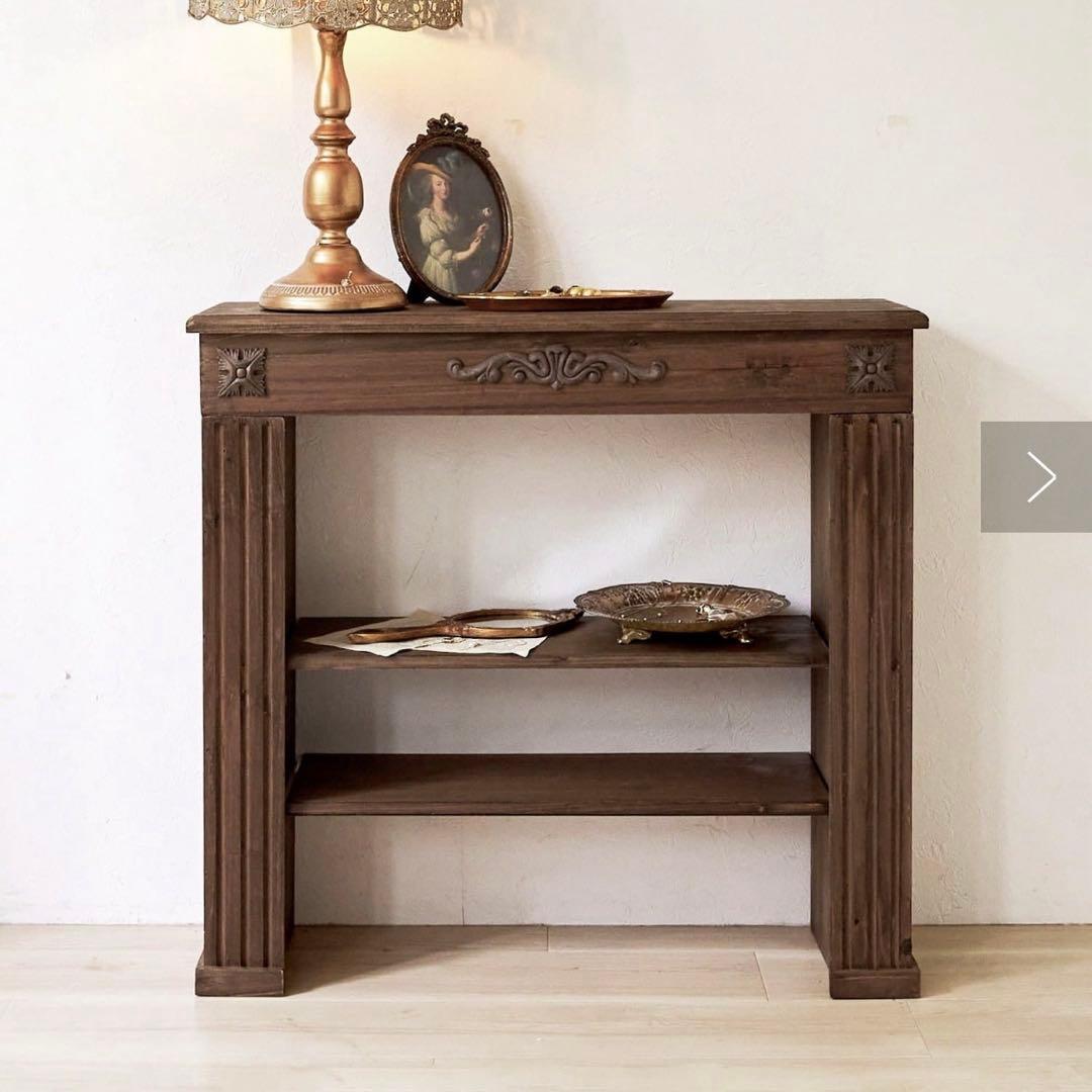 最終値下げ　サリュ　完売品　マントルピース　web限定　シェルフ