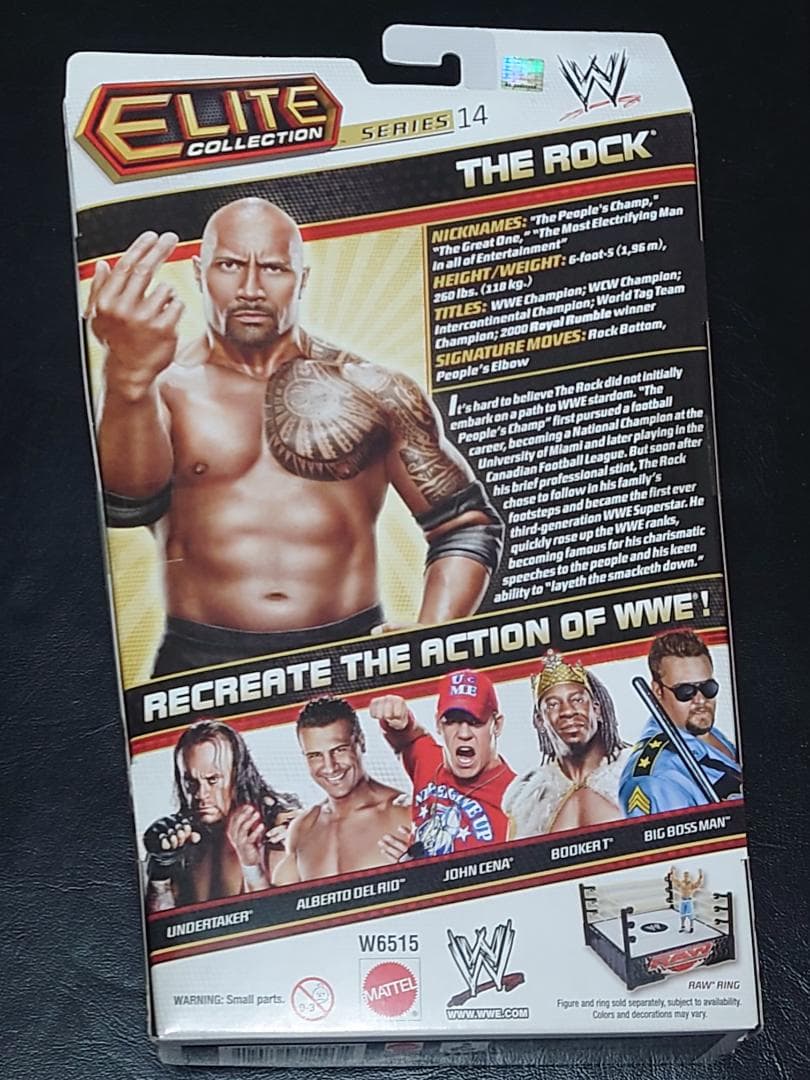 レ*ジ様 WWE フィギュア ザ・ロック アルベルト・デル・リオ ケイン ヨシタ