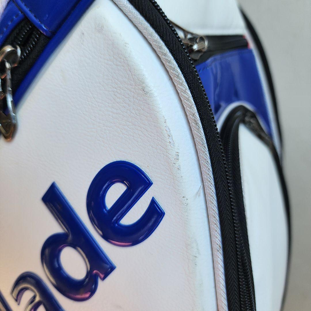 TaylorMade テーラーメイド キャディバッグ ホワイト/ブルー/レッド