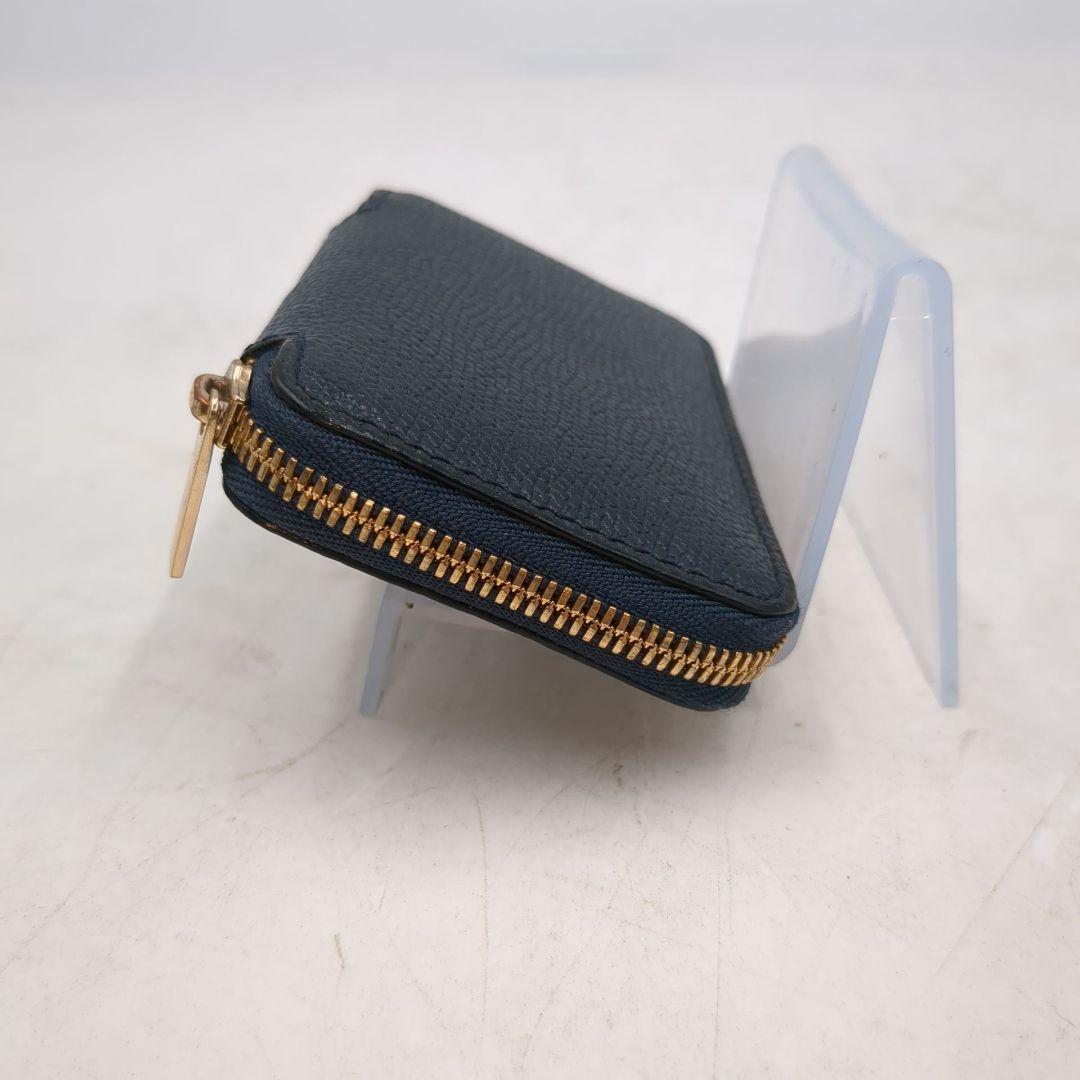 極美品✨　ヴァレクストラ レザー ケース　小銭入れ カードケース ネイビー