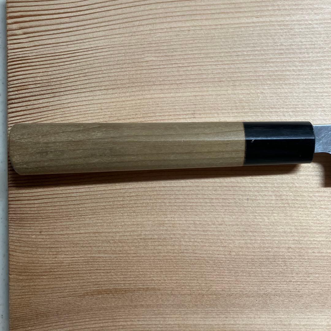 菊一文字別作　フグ引き包丁　白鋼　天然砥石で本刃付け済み❗️