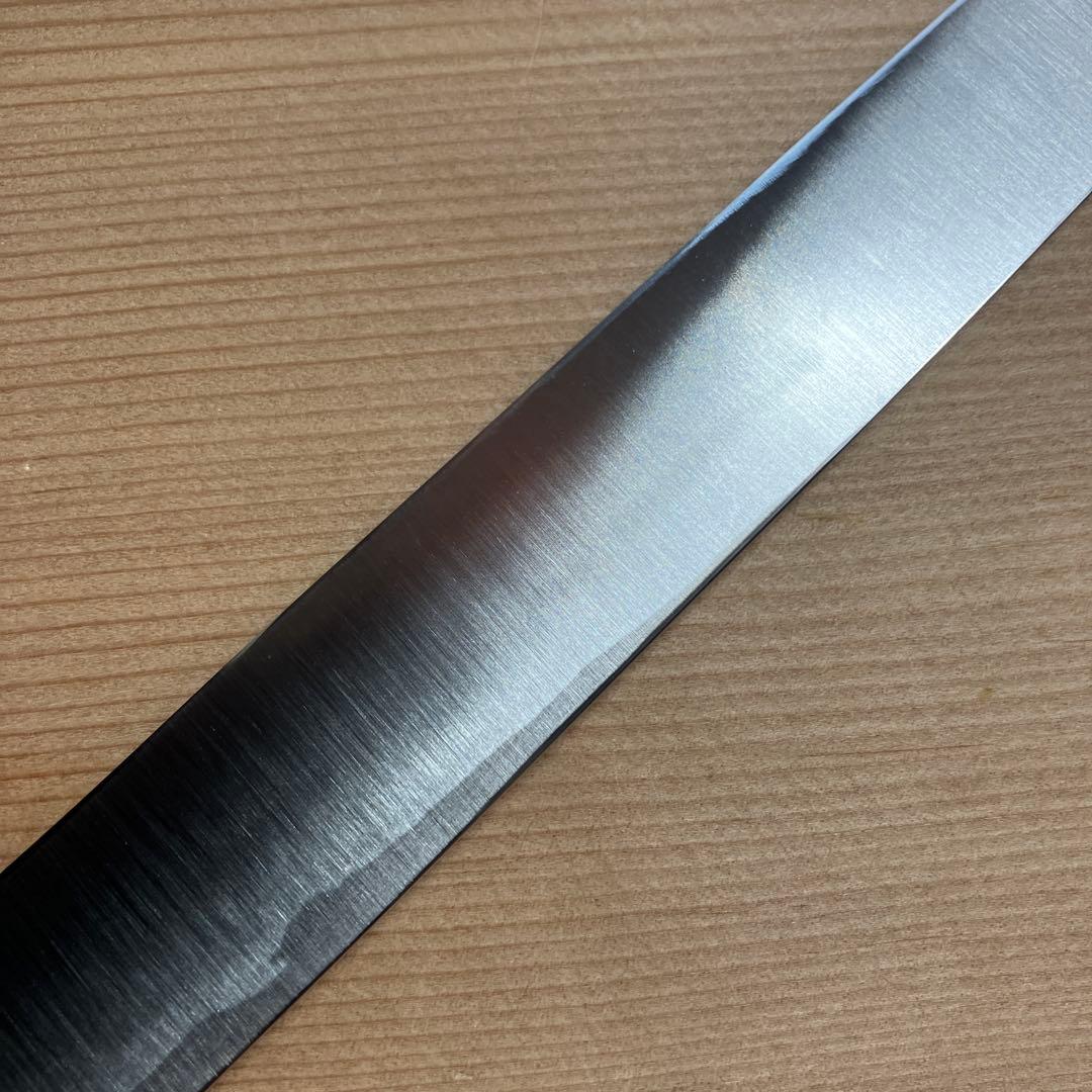 菊一文字別作　フグ引き包丁　白鋼　天然砥石で本刃付け済み❗️