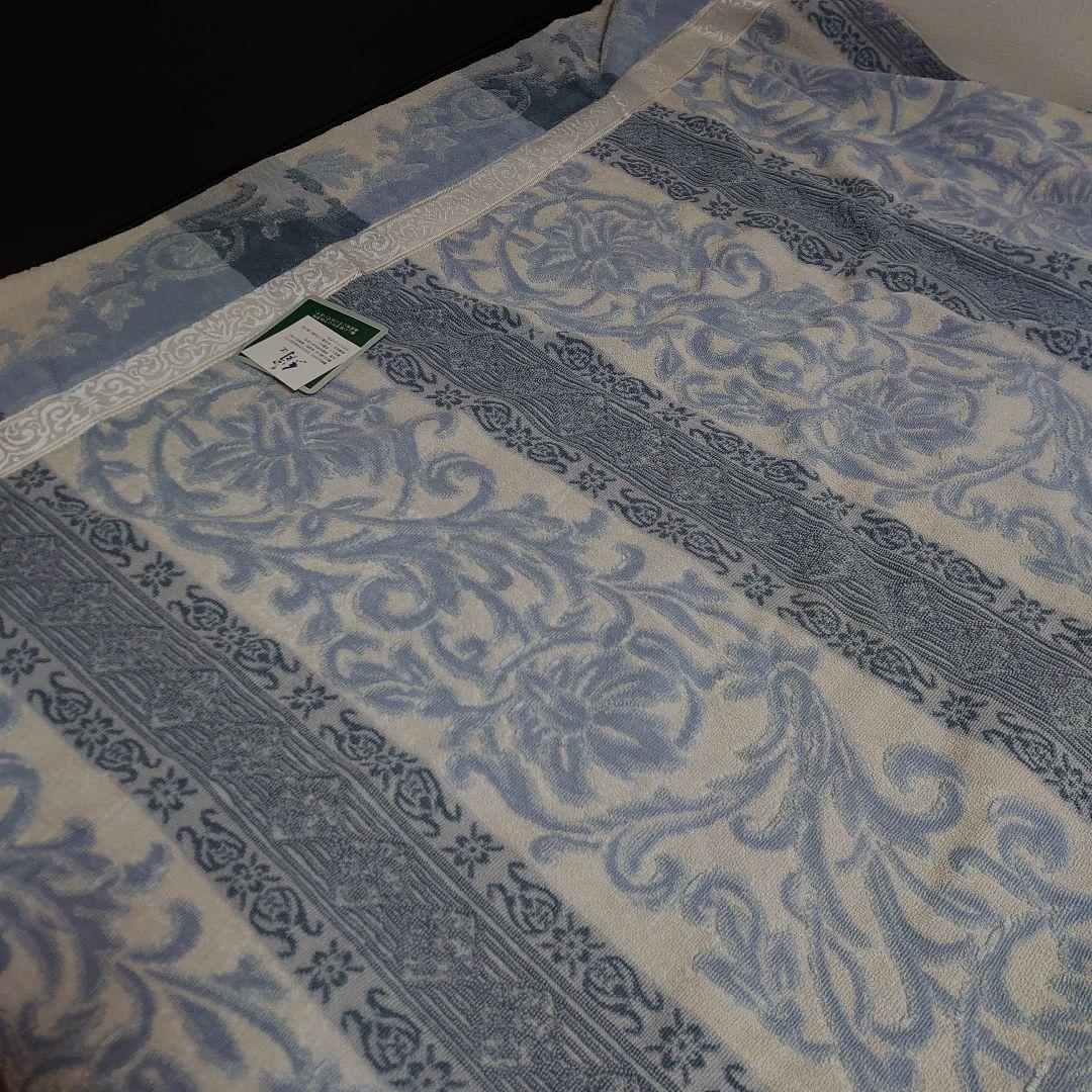 ニッケ シルク 絹 コットン 混合 タオルケット ブランケット 日本製