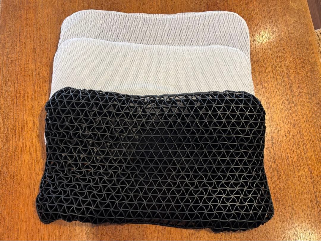 ヒツジのいらない枕　ハイブリッド３層構造