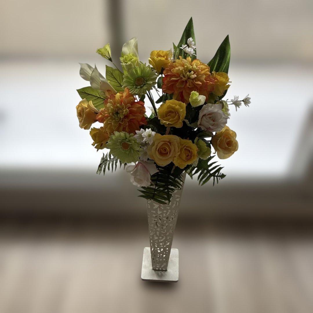 開店祝賀会式典用、スタンド付きフラワー