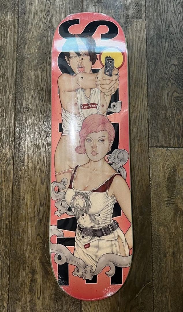 シュプリームSupreme Girls Skateboard \"Red\"デッキ