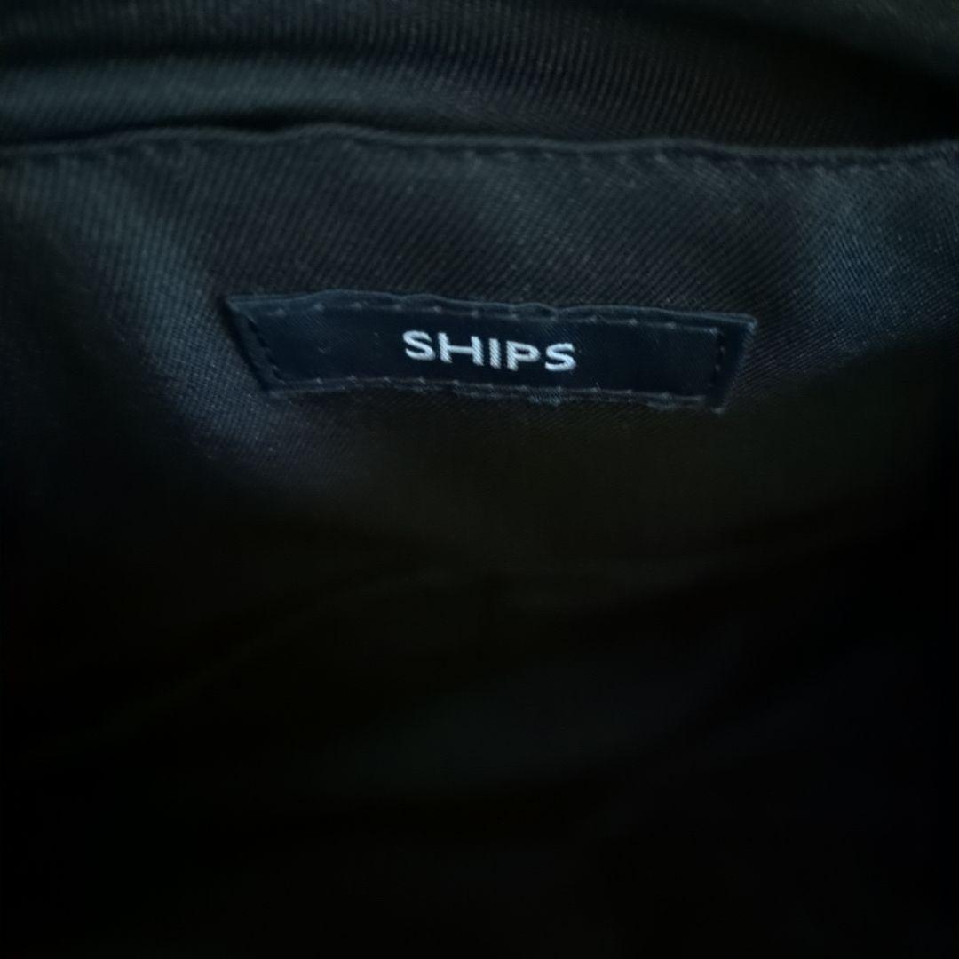 美品！　SHIPS　スマートレザーヴァーティカルトートバッグ