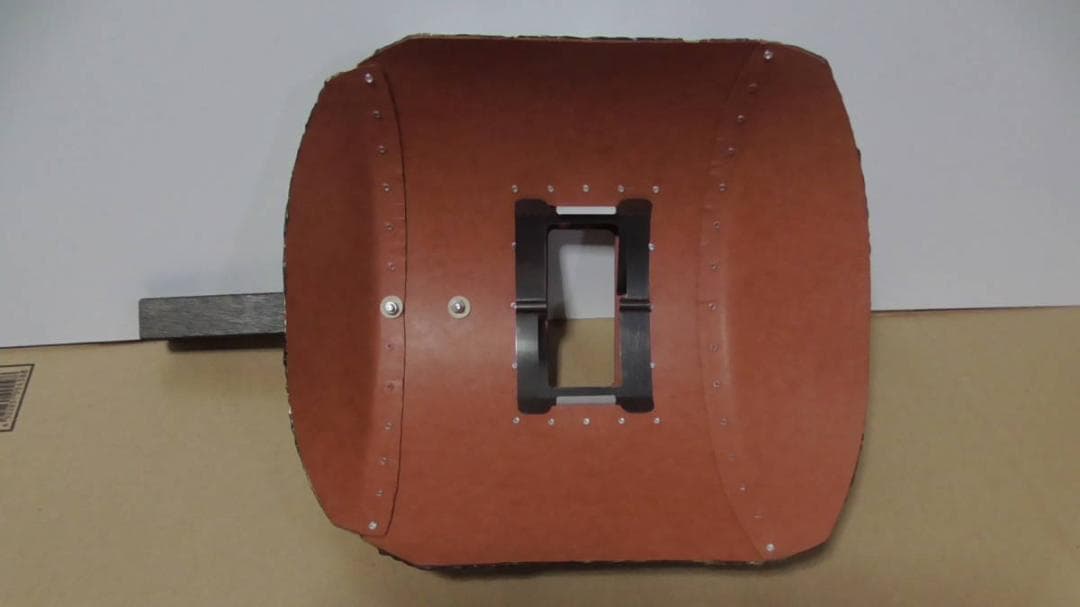 ハンドシールド アーク 改造マスク 工具/DIY 溶接面 シマ板 メッキ風