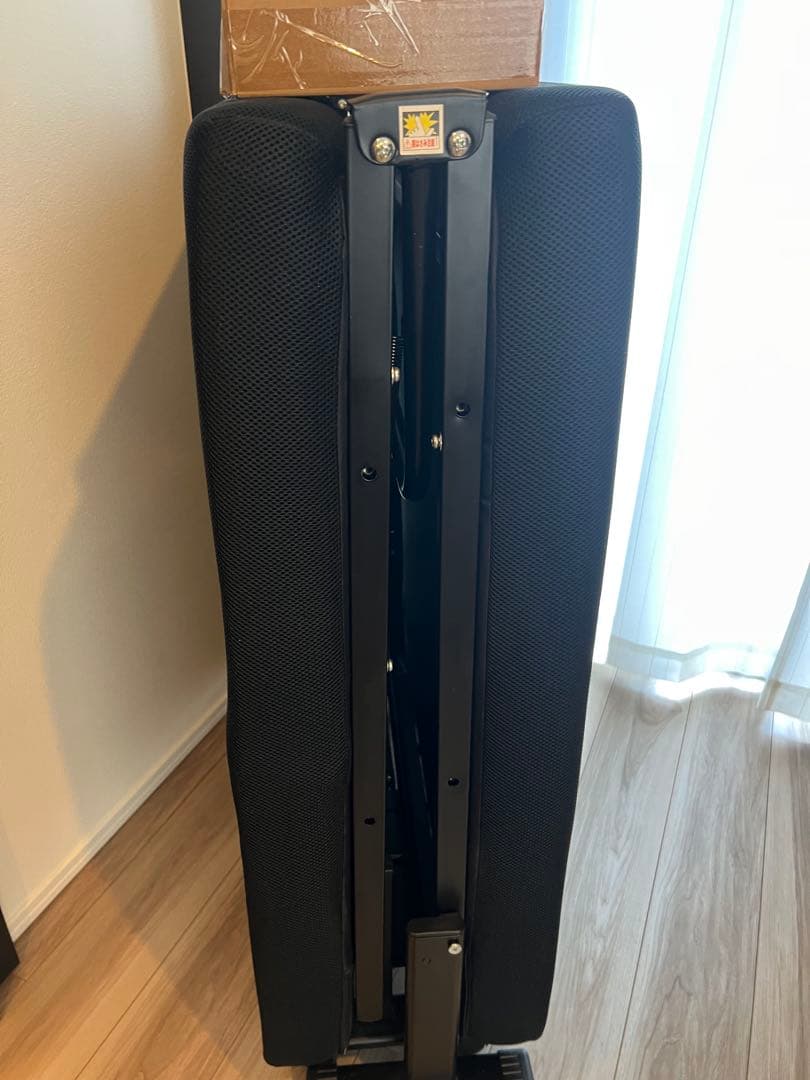 ぴ*と様 アイリスオーヤマ 折りたたみベッド ブラック シングル　OTBSS-K