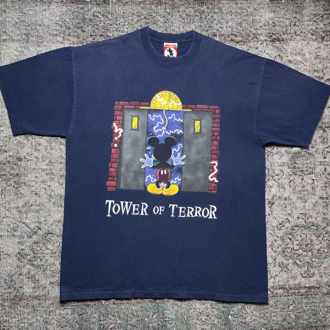 ヴィンテージ　ディズニー　 USA 90s タワーオブテラー　ミッキー Tシャツ