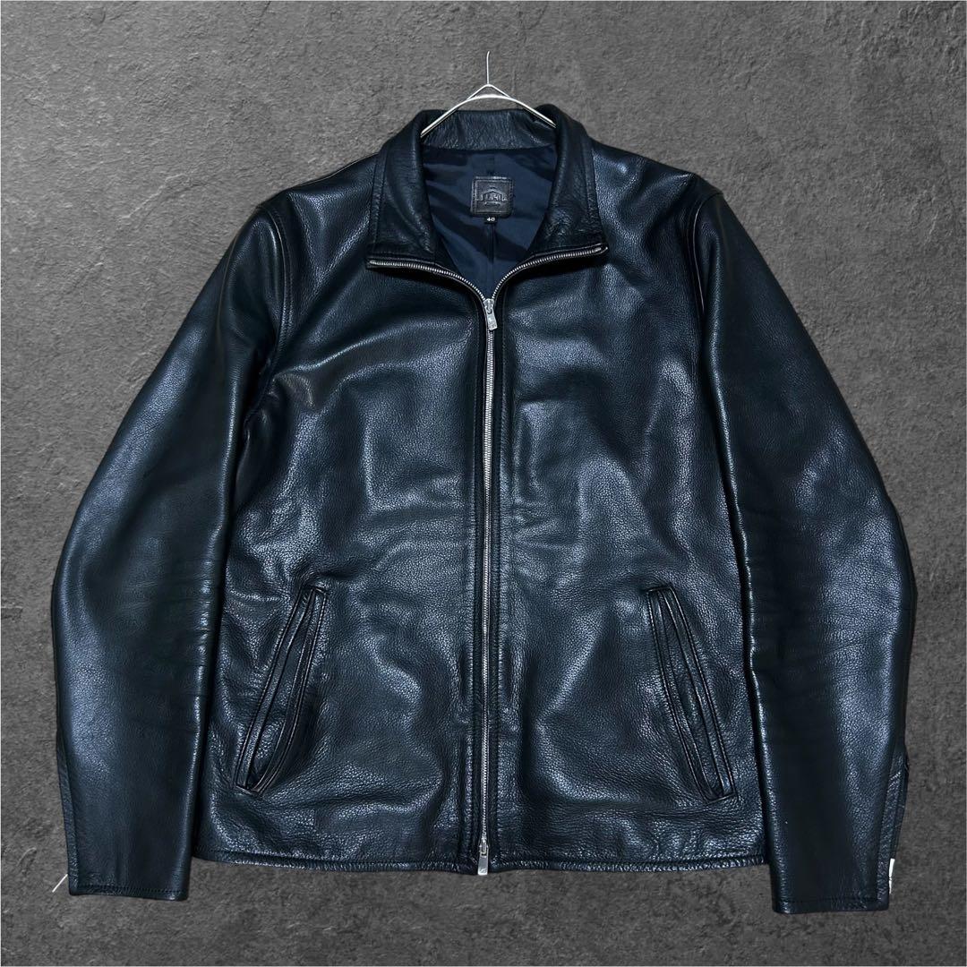 LEATHER HOUSE カウレザー レザージャケット シングルライダース