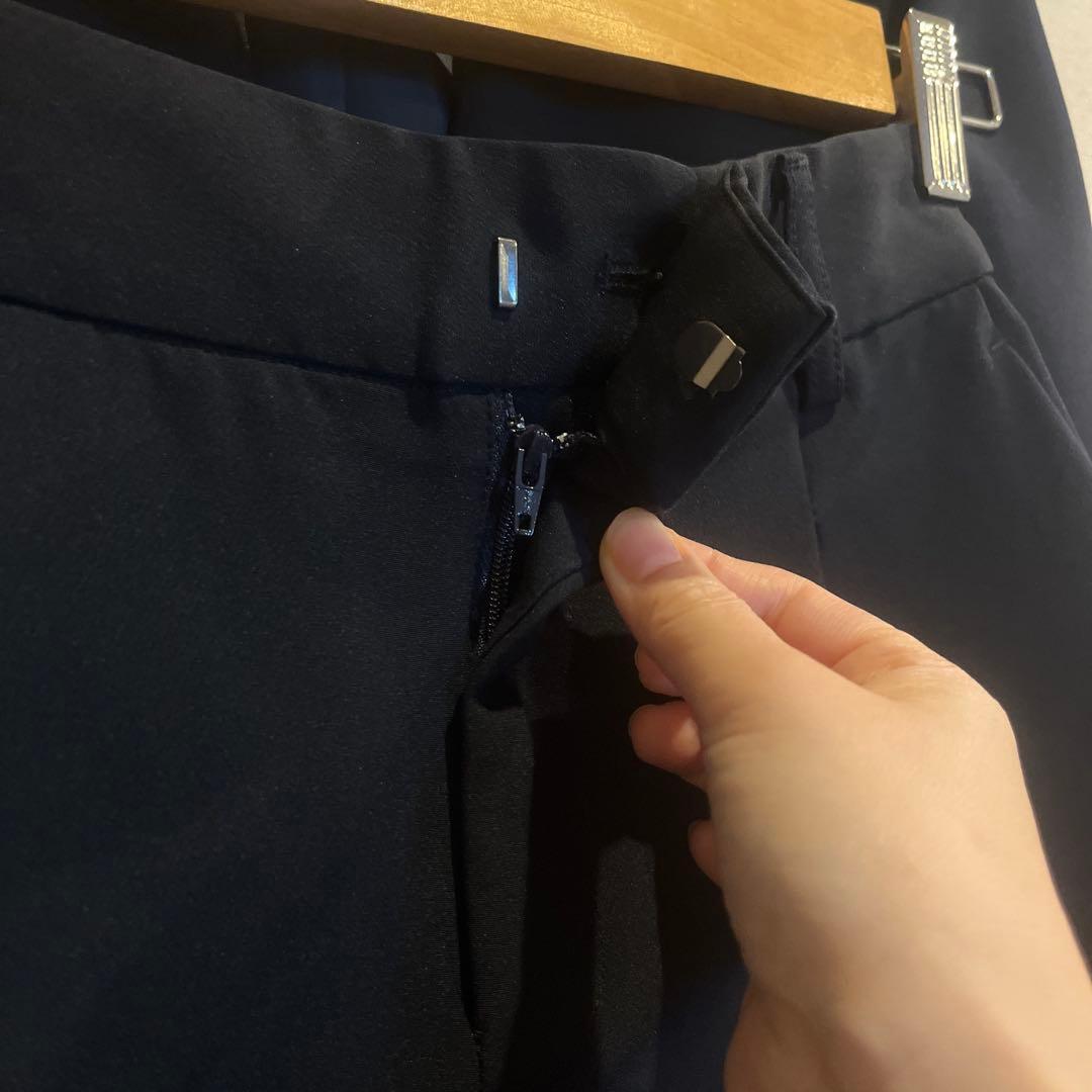 極美品 Ropé Picnic ロペピクニック パンツスーツ 38 M ネイビー