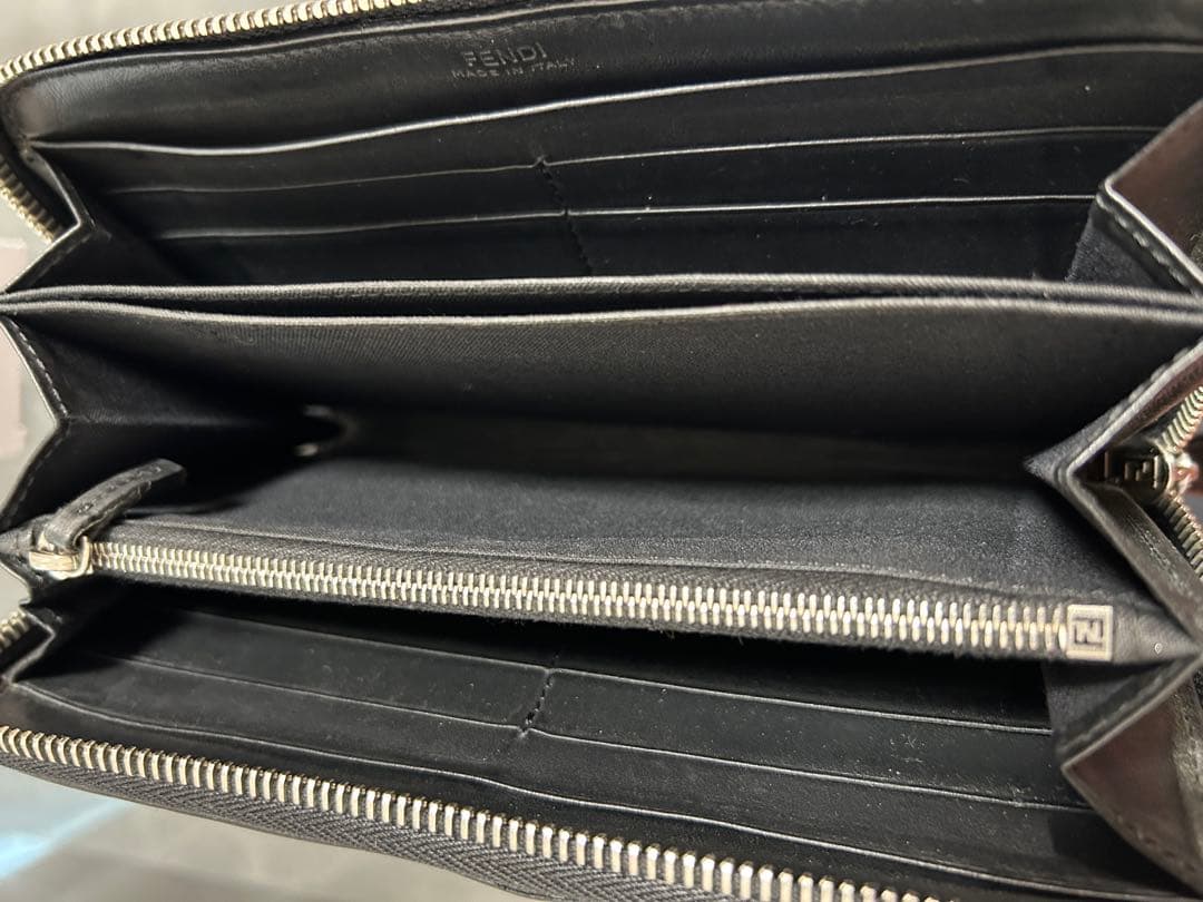 ◼️FENDI 7M0210 モンスターアイ 長財布 黒 正規品◼️