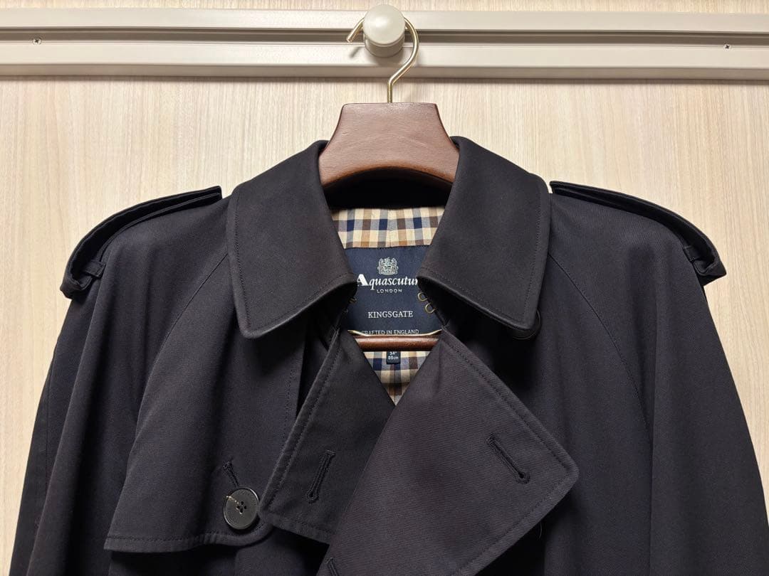 【セール】Aquascutum アクアスキュータム トレンチコート