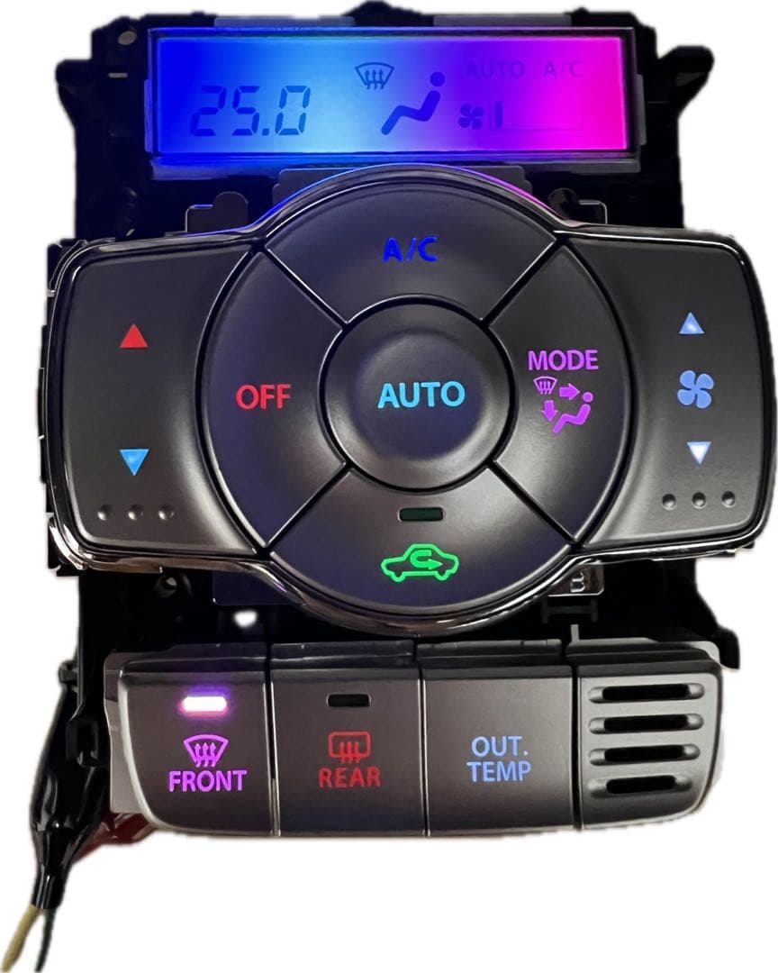 【打ち替え作業】エブリィ、ソリオ　エアコンスイッチLED打ち替えます⭐️