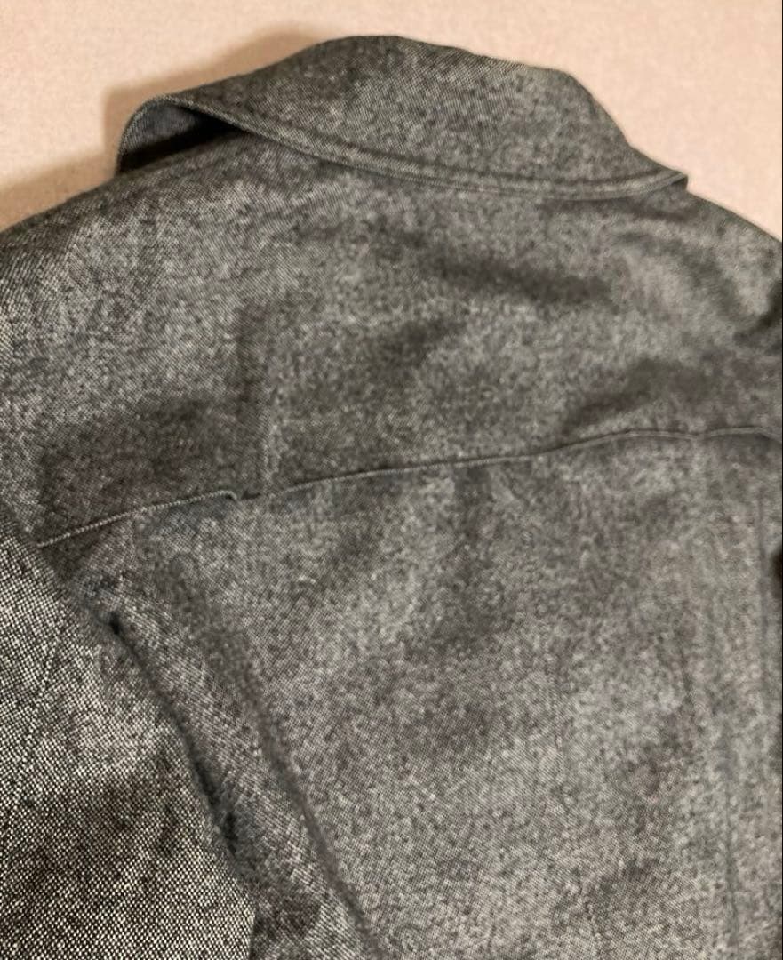 美品 ポールスミス メランジ ウール トレンチコート ピーコート ライナー