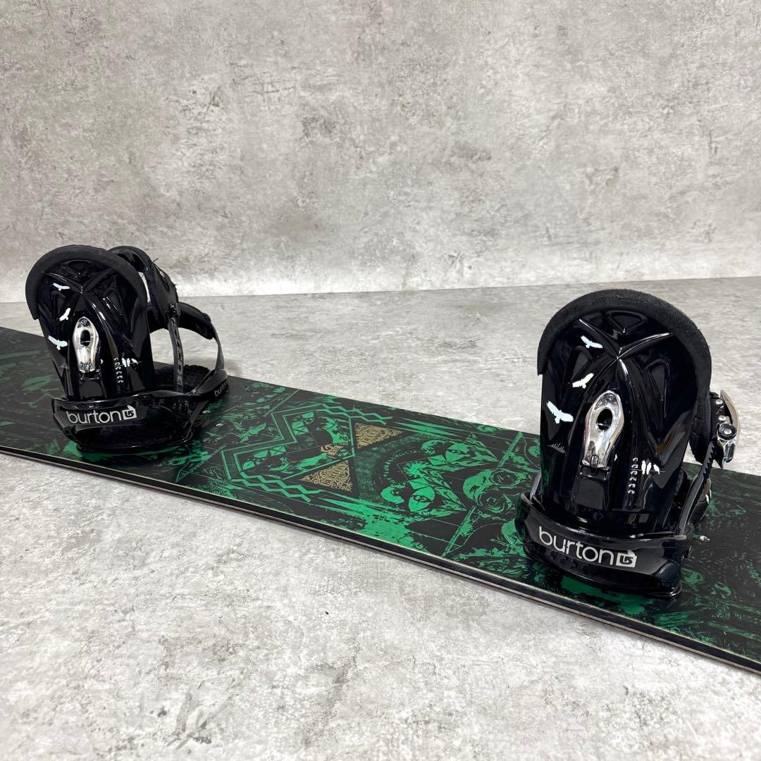 【3点セット】BURTON DEUCE 152 FLUX 26cm スノボ