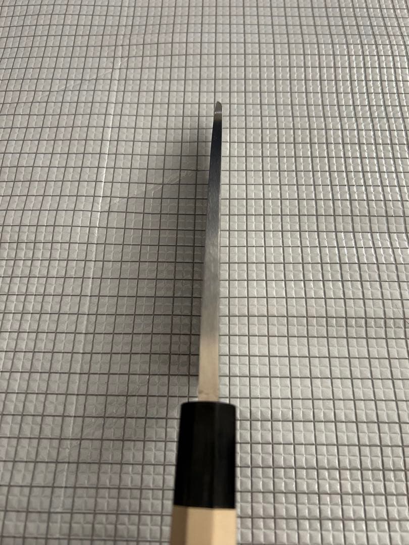 包丁 出刃包丁 銀三 165mm 水牛八角柄 ステンレス ④