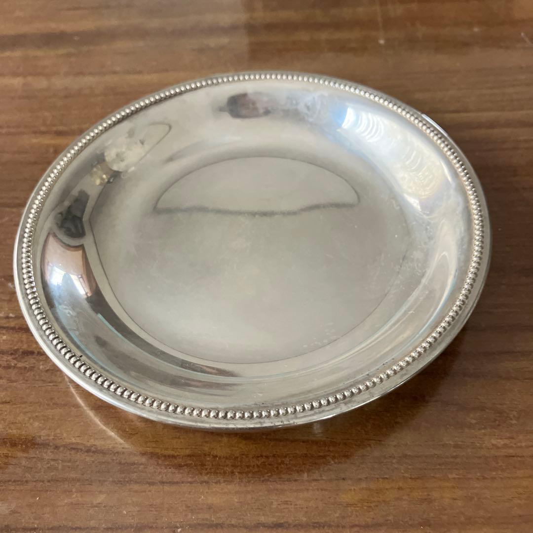 ティファニー小皿　銀製品　直径12cm