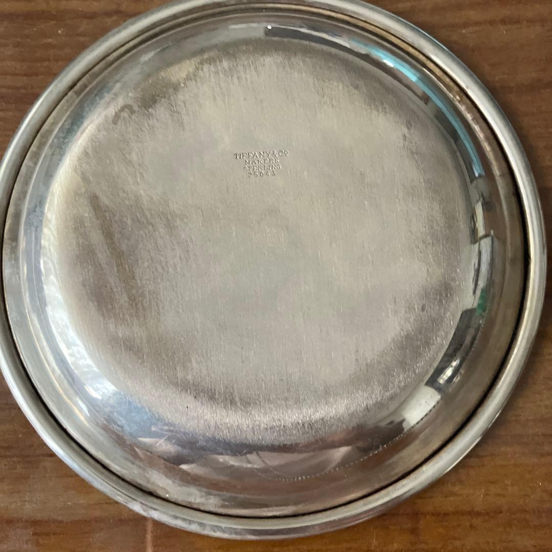 ティファニー小皿　銀製品　直径12cm