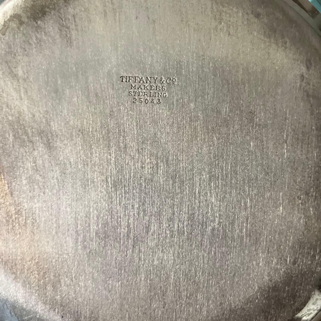 ティファニー小皿　銀製品　直径12cm
