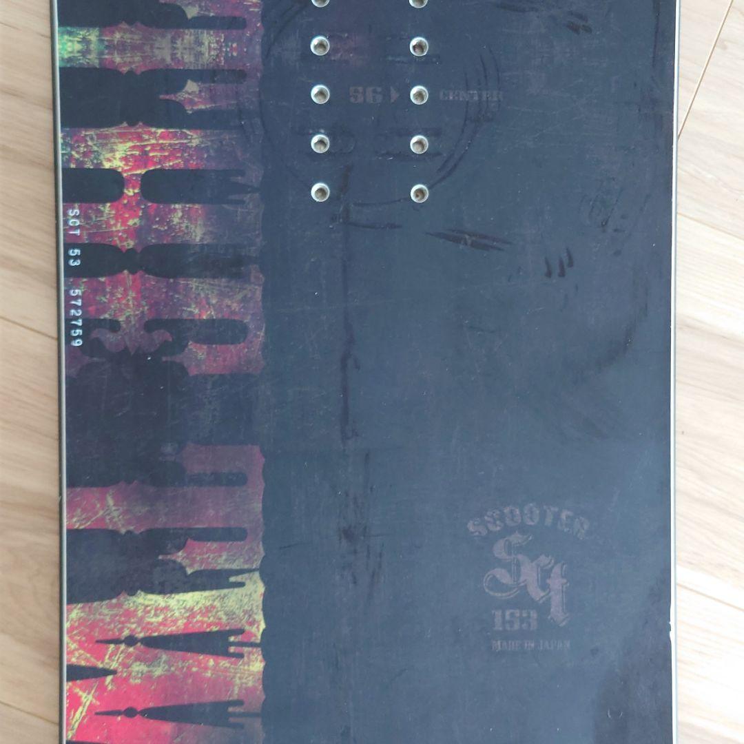 【ソールガード付】SCOOTER SCT 153cm ストラクチャー Vサーモ入