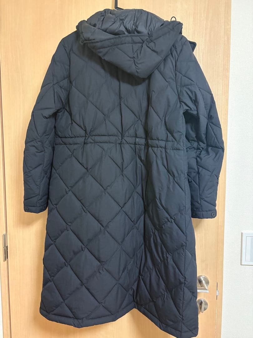 UNIQLO パフテックロングコートリラックスフィット　黒　XS