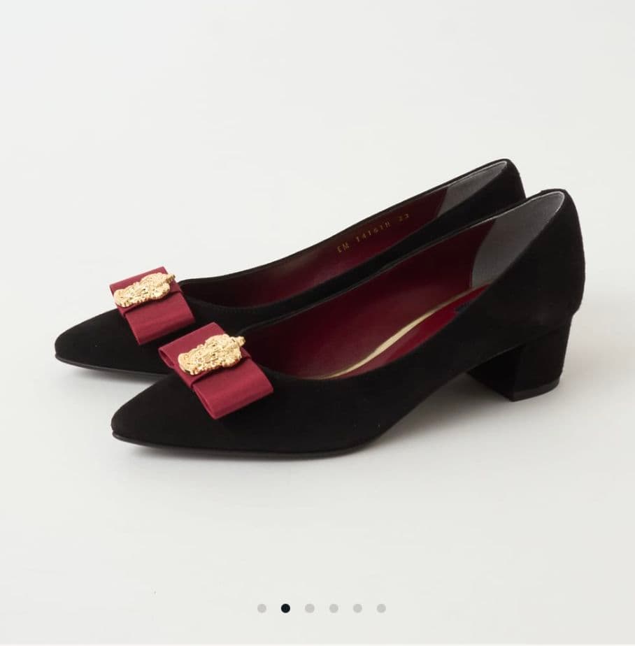 Harry Potterコラボ DIANA リボンパンプス　グリフィンドール