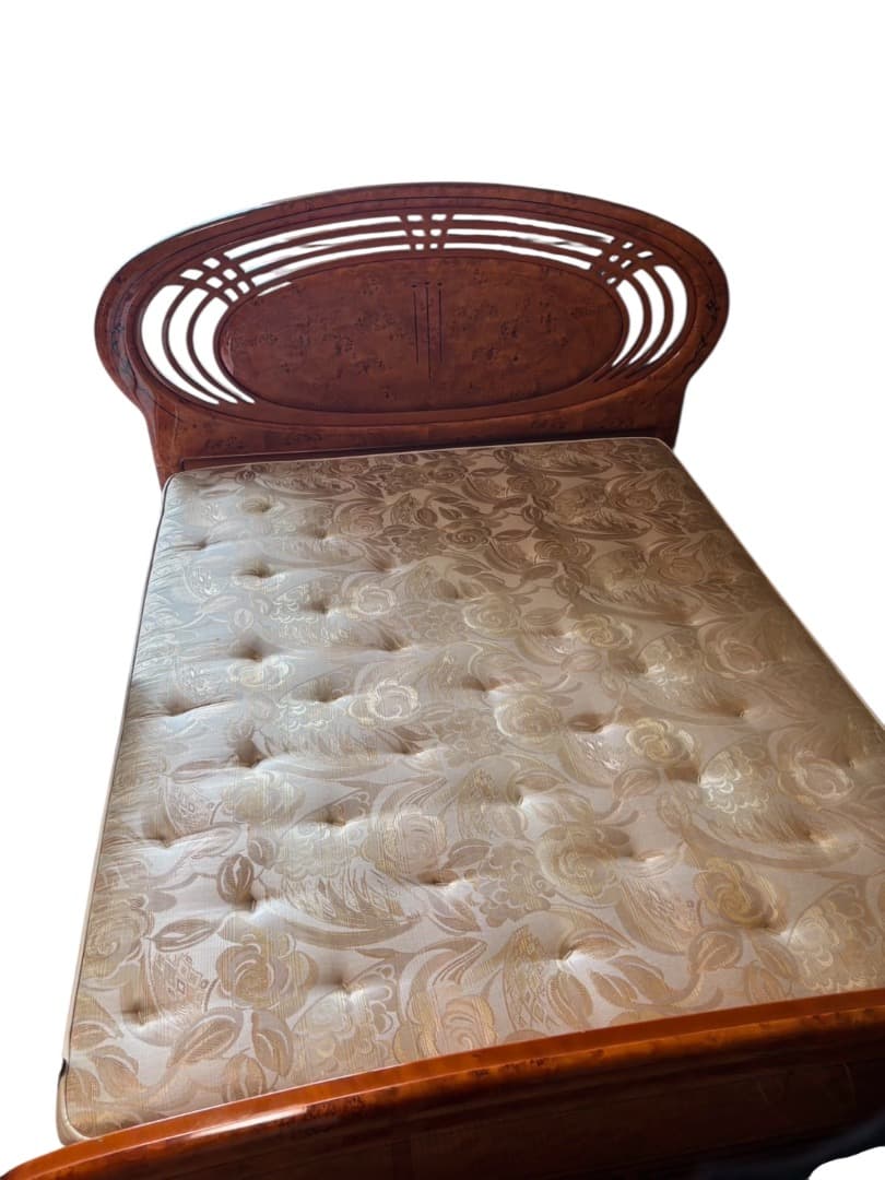 限定配送 サルタレッリ ベッドフレーム シングル アンティーク フレームのみ 羽