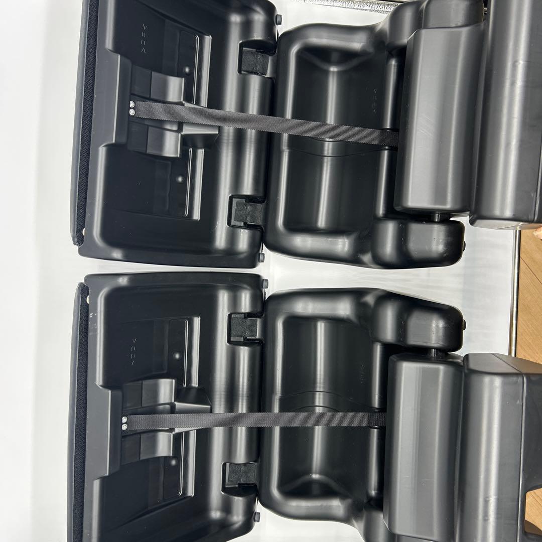 「トヨタ、オットマン フットレスト 2個セット ブラック」