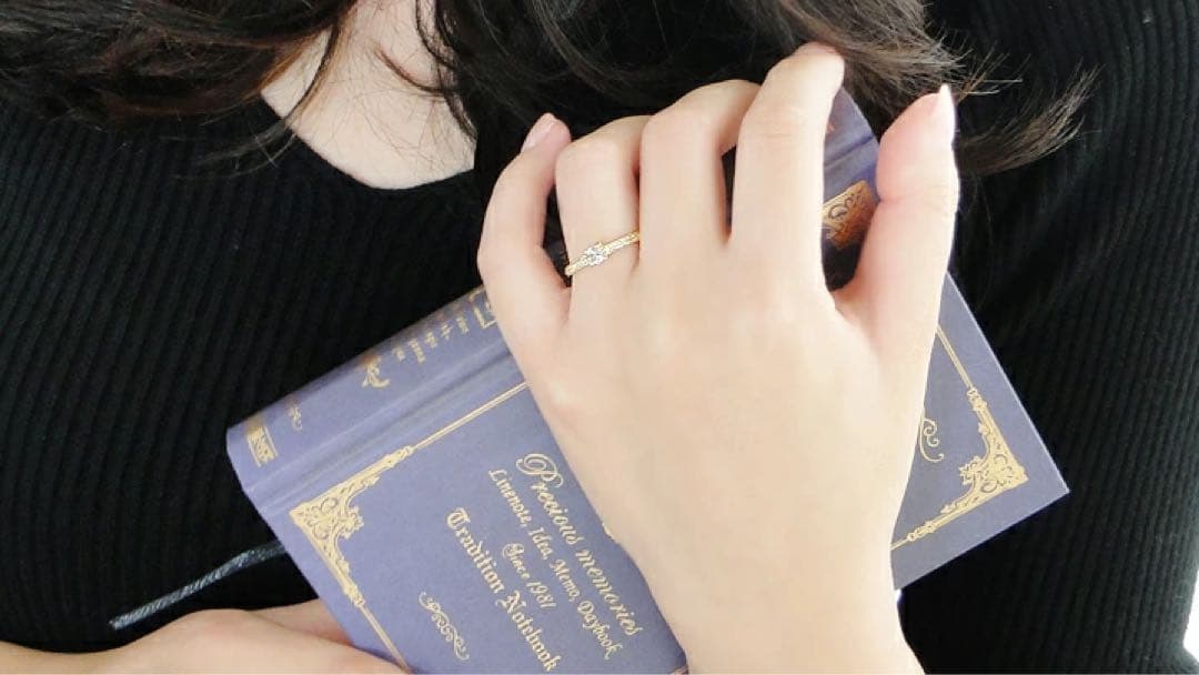 美品　18k リング　ダイヤモンド