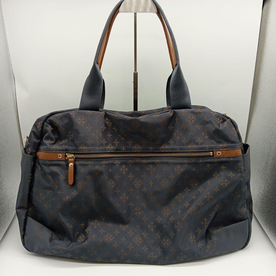 8-12 russet ラシット　ネイビー ボストンバッグ