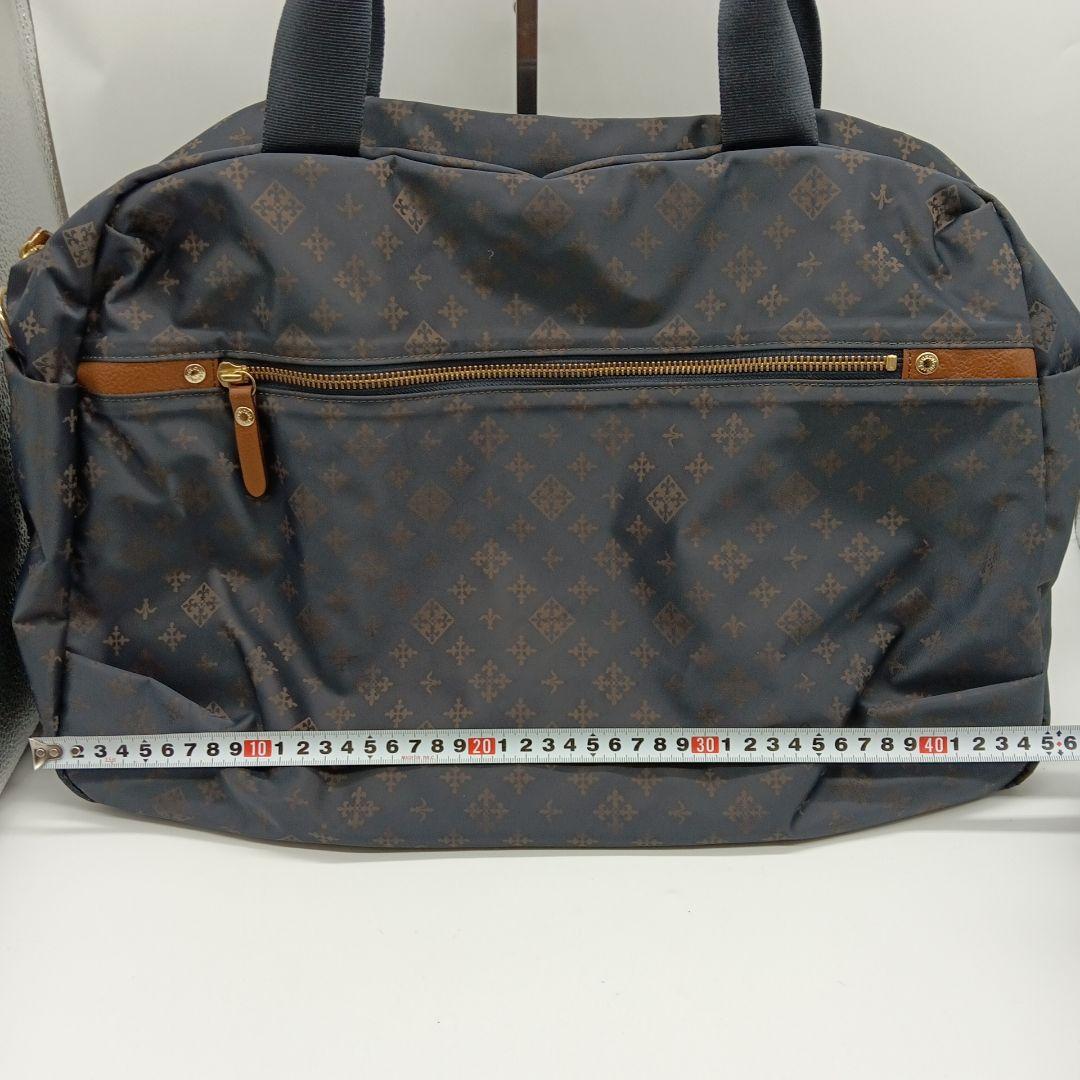 8-12 russet ラシット　ネイビー ボストンバッグ