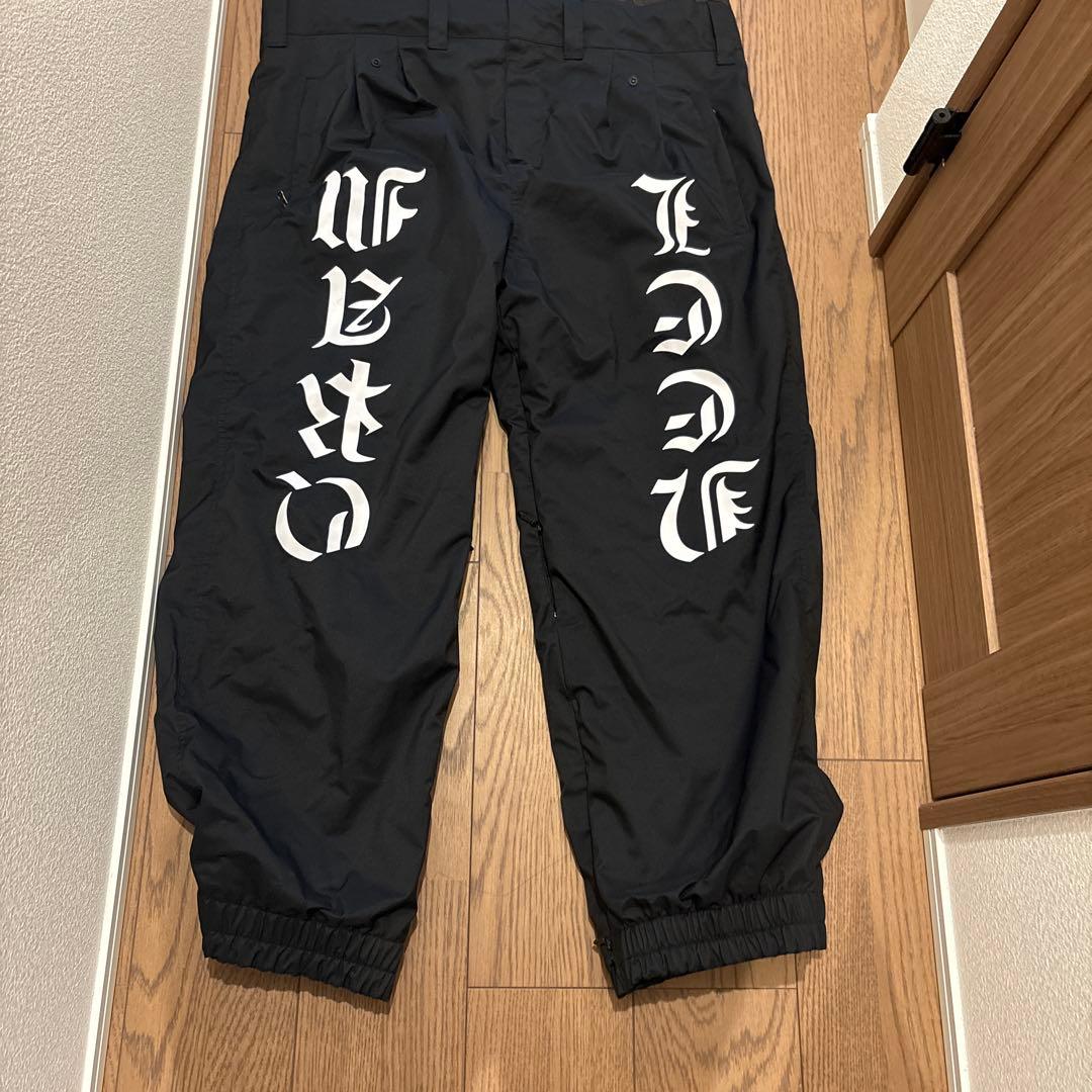 marqleen ビブパンツ　ブラック