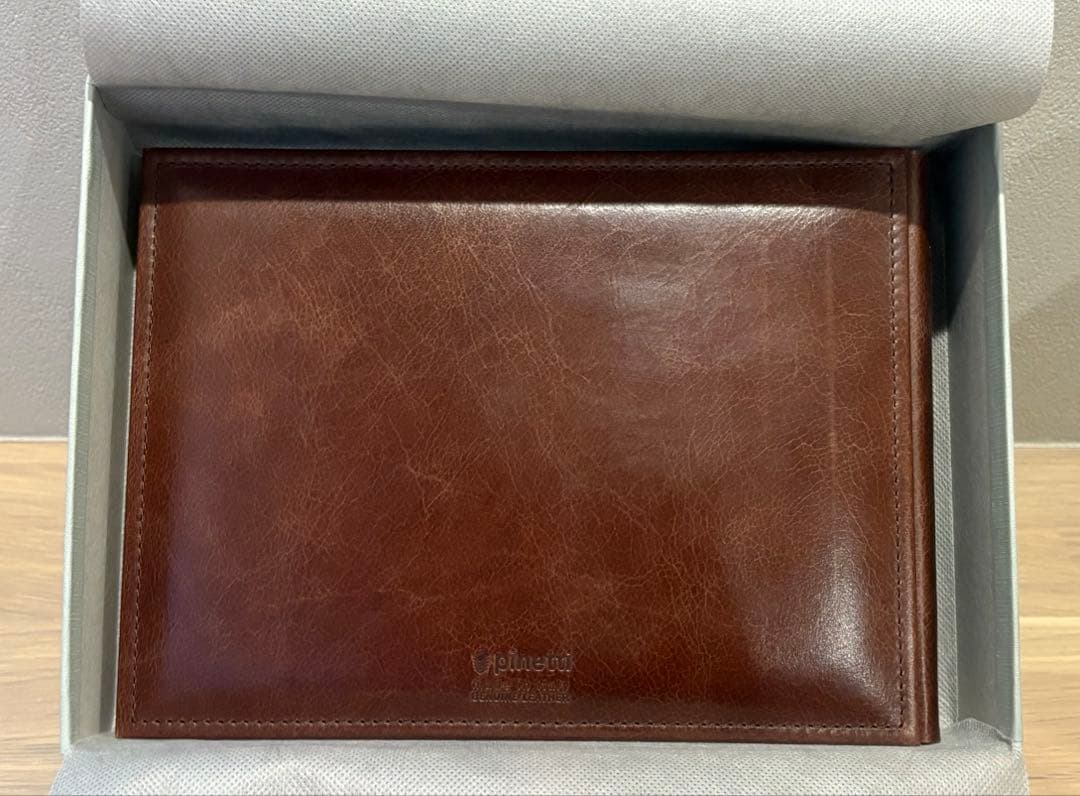 【新品】pinetti 写真　台紙　高級　革製アルバム　イタリア製