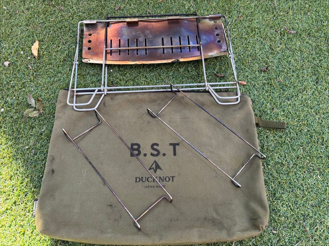 DICKNOT ダックノット 焚き火台 収納ケース付き 専用五徳付き