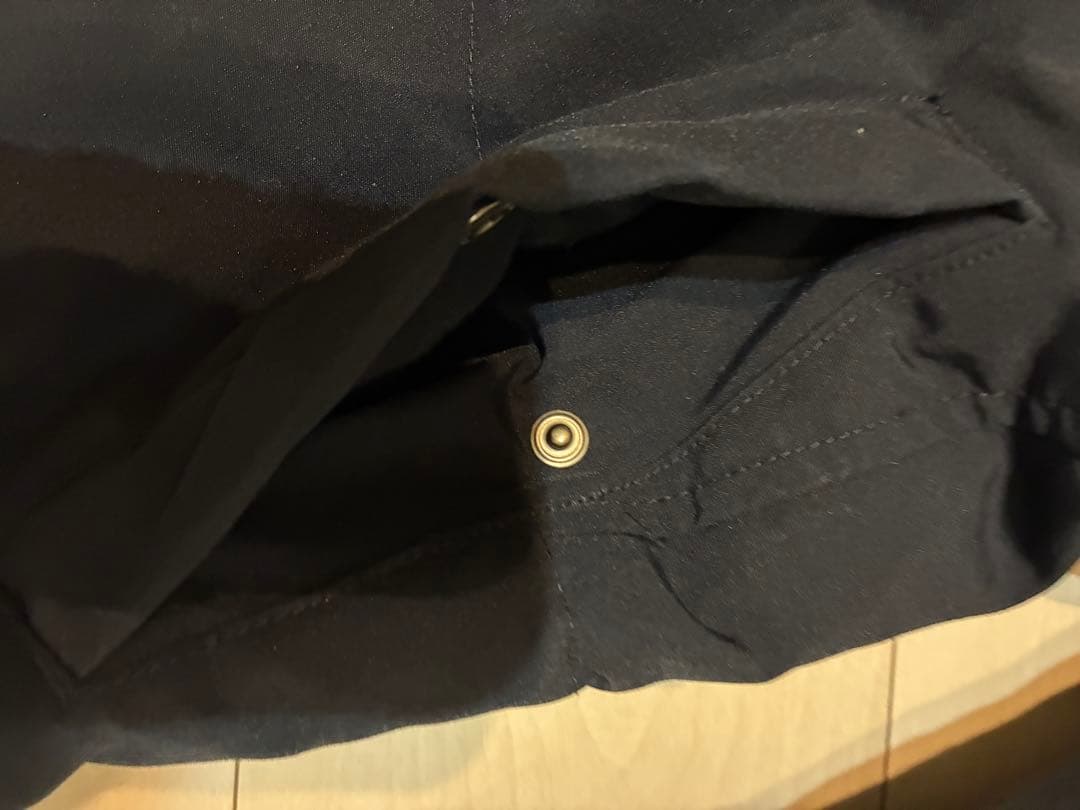 DANTON ネイビー ダウン　コート　34