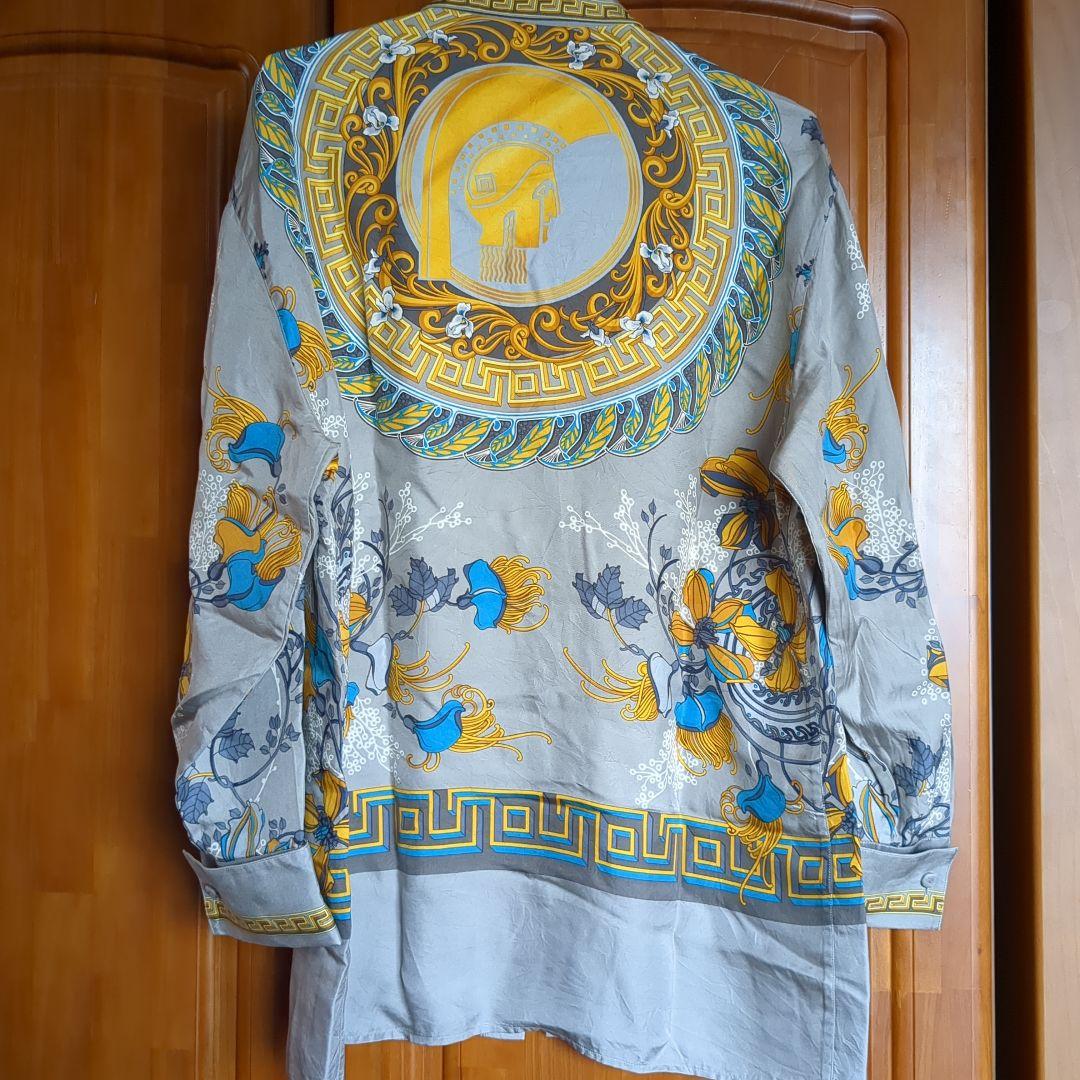 VERSACEメンズシルクブラウス50