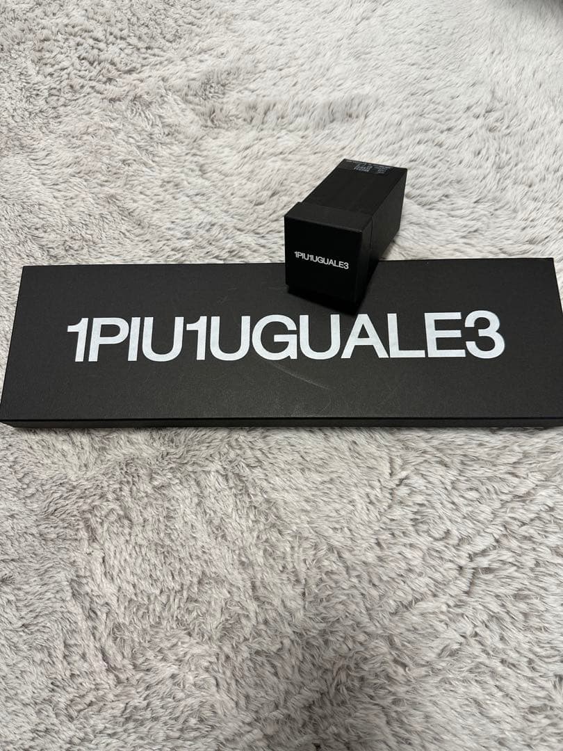 1PIU1UGUALE3 オリーブグリーン ネクタイ